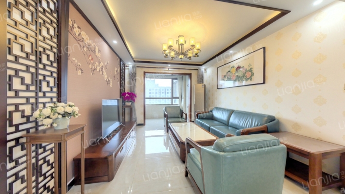 天伦湾一期 南北通透，品牌精装三居，满二-客厅