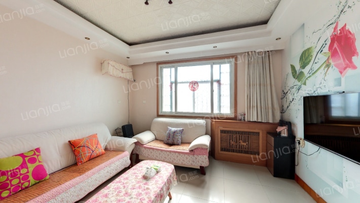 南江二期房子精装修房子是两室带家具家电带十几平地下-客厅
