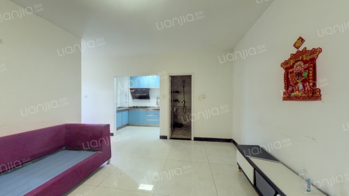 景观湖社区，两居室，有装修，拎包入住-客厅