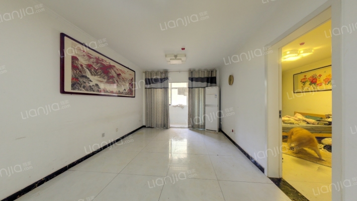 翡翠滨江 南向 大两居 精装修 带家具家电-客厅