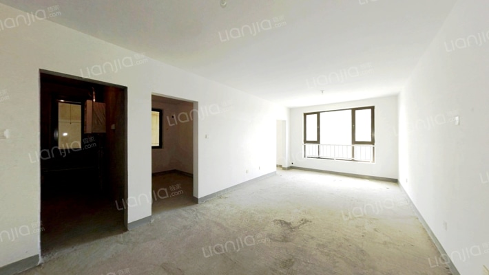 高铁新城 南向小三居 诚意出售 无增值税 毛坯房-客厅