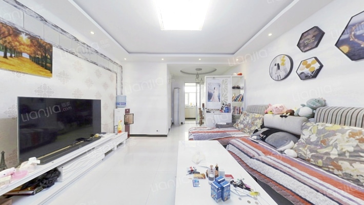 开发区 政法街 正规2居 房本满二 带装修-客厅