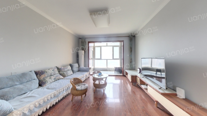 香邑溪谷上园，南北通透3居室，明厨明卫，采光视野无-客厅