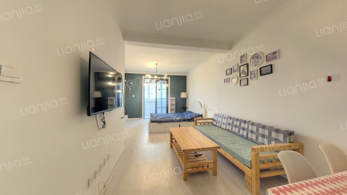 此房房本满五 精装一居 采光好  双塔辖区-卧室