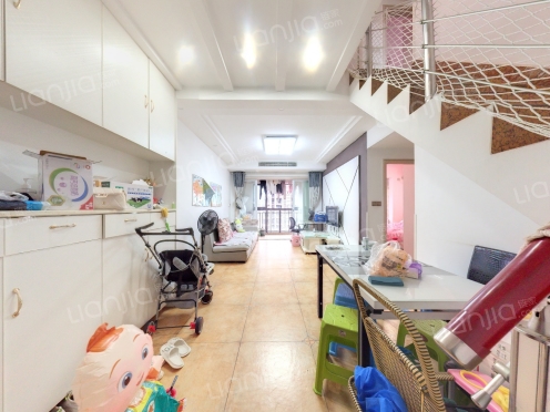 整租·金科廊桥天都 4室1厅 跃层 东南