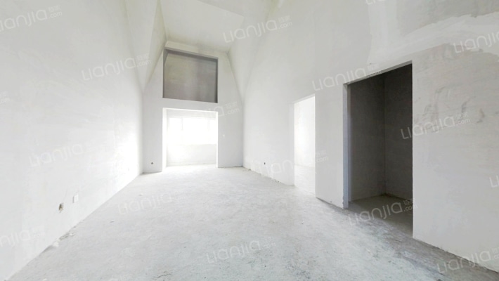 涿州开发区南北通透三居带阁楼，毛坯房随意装修-客厅