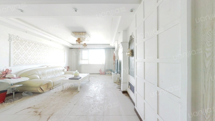 室云景城，南北通透两居是，带装修，房本满五-客厅