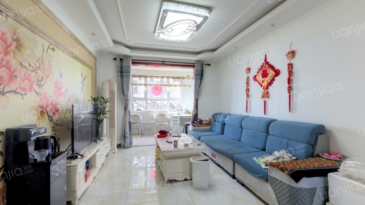 业主急售，南北通透大三居，采光充足，位置好-客厅