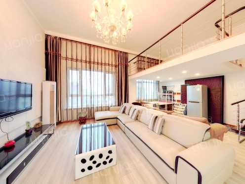 整租·上城·左岸 2室1厅 复式 南