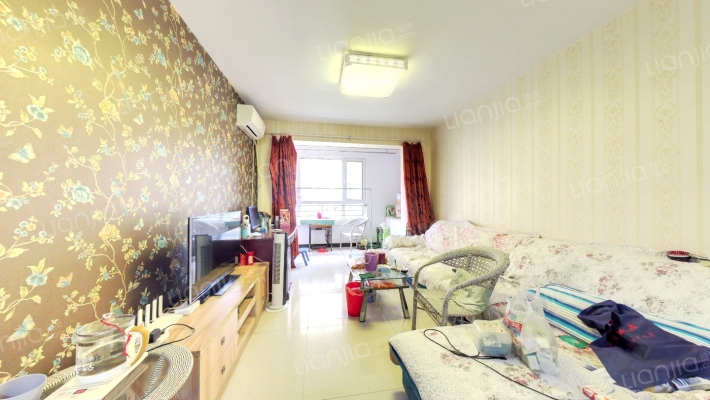 冠云路新加坡花园精装修两居室拎包入住家具家电齐全-客厅