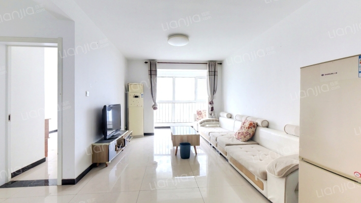 联合七号院全南两居华阳路 交通便捷，免费停车-客厅