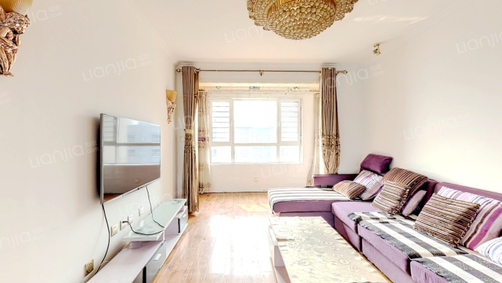 有房本 房屋采光好 视野好 南北通透 配套设施齐-客厅