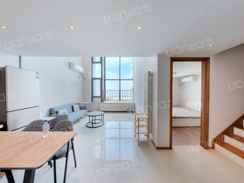 整租·融创青岛湾琴湾 2室1厅 复式 东南/南/北