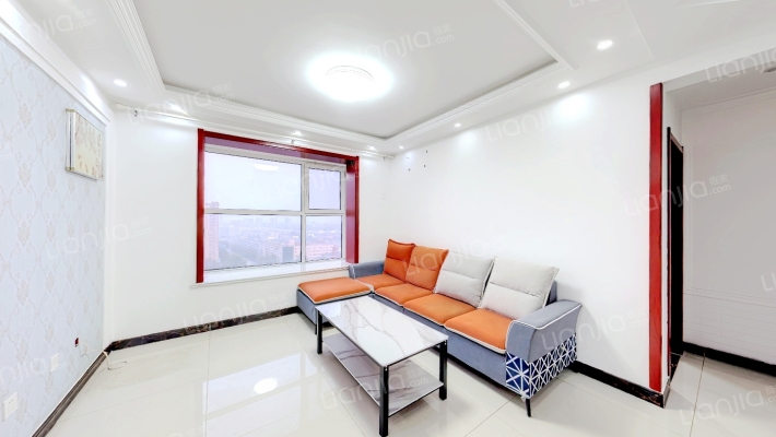 有房本可贷款  户型好采光高，交通便利，内有公园-客厅