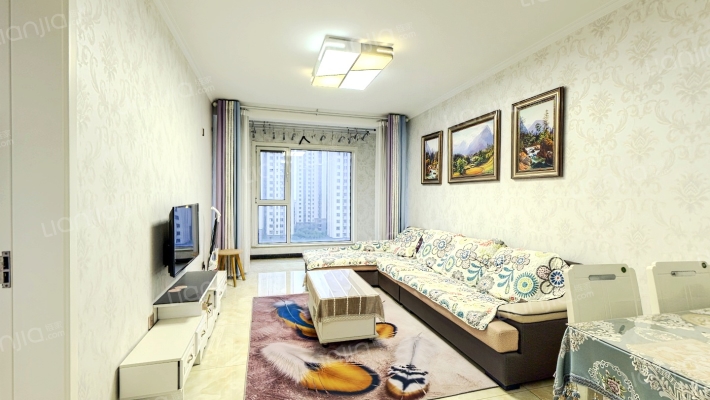 高铁 狮子城  精装自住两居 満二-客厅