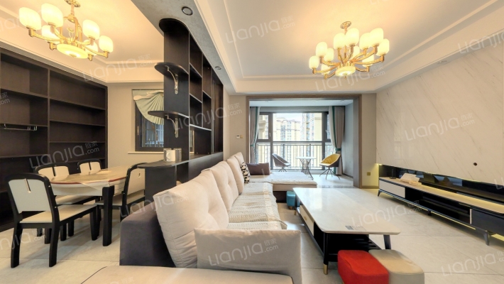 万峰城A区依云谷二手房实景图