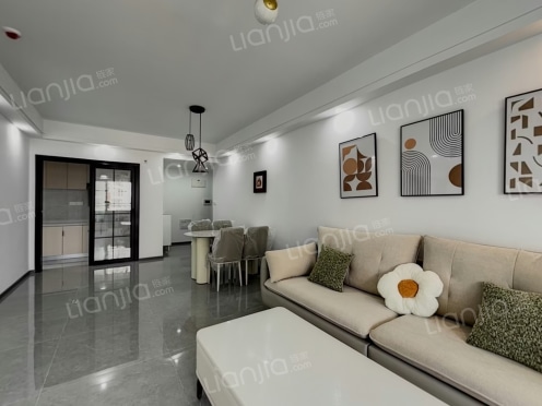 整租·金地自在城愉悦天域 3室2厅 南