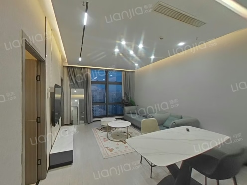 整租·财信北岸铂寓 2室1厅 东南