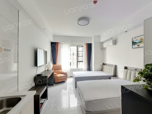 整租·置信逸都城 1室1厅 南