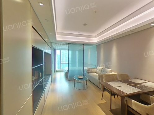 整租·复地金融岛湾流汇 1室1厅 西南