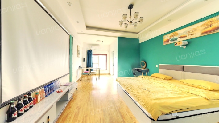 钻石广场 1室1厅 西-卧室