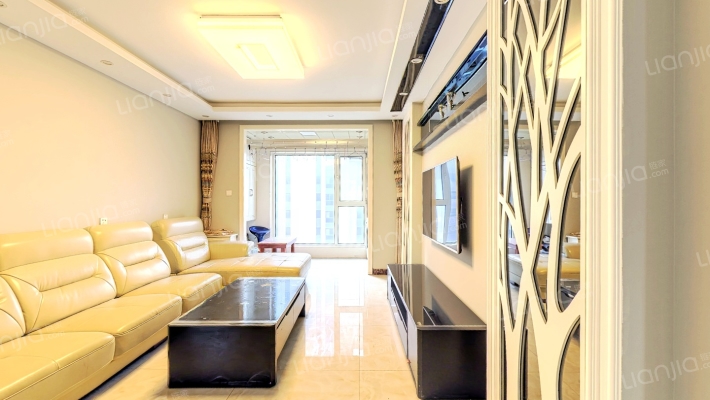 高铁狮子城南北通透户型.采光好.出行方便.-客厅