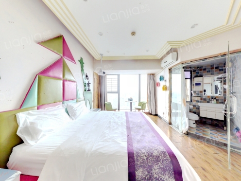 整租·瀚威·城市中心 1室1厅 南