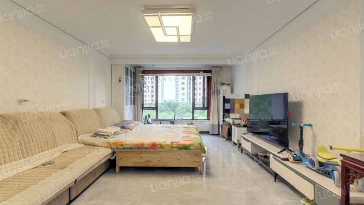 新干线，精装大三居，楼层采光好，户型格局方正-客厅