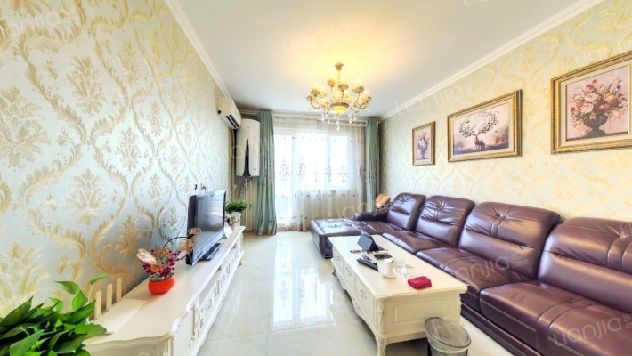 满五唯一  无尾款  带全屋家具家电  精装拎包入住-客厅