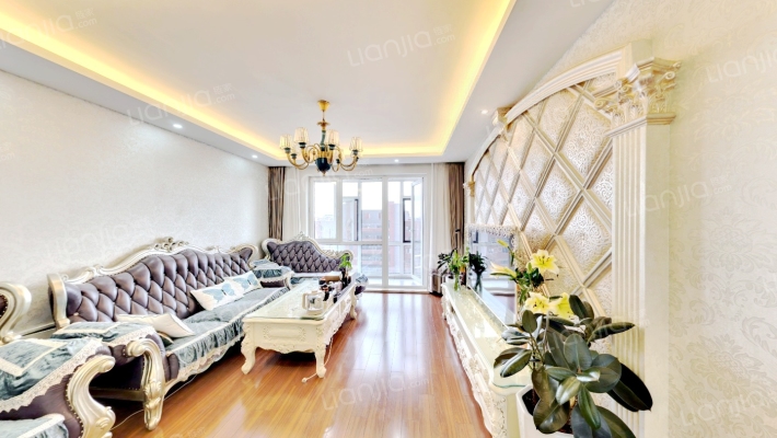 万科蓝山F区二手房实景图