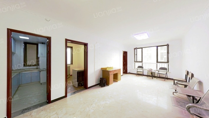 鸿坤理想湾 全南三居 次卧无遮挡 看房方便-客厅