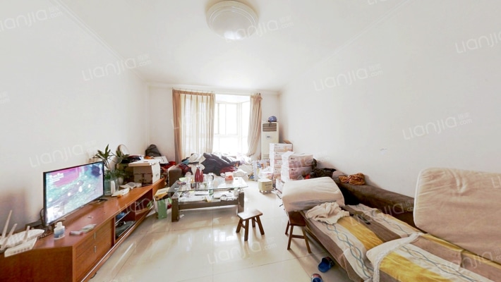 板楼洋房社区 一梯两户  免费停车 车位充足 公摊小-客厅