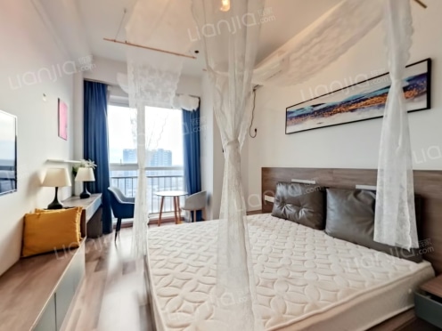 整租·天一仁和财富中心 1室1厅 南