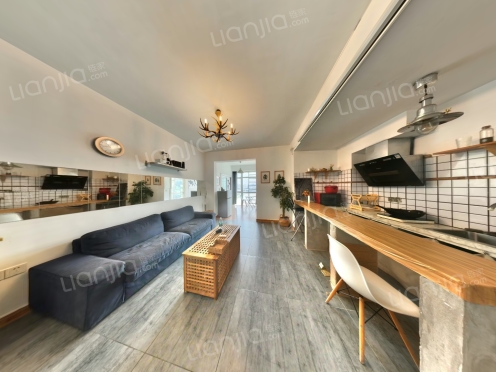 整租·长帆江岸公馆 1室1厅 东