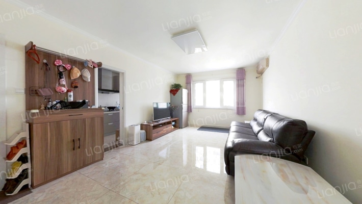 出售宏远裕隆南北通透，精致装修，范阳路，高新区。-客厅