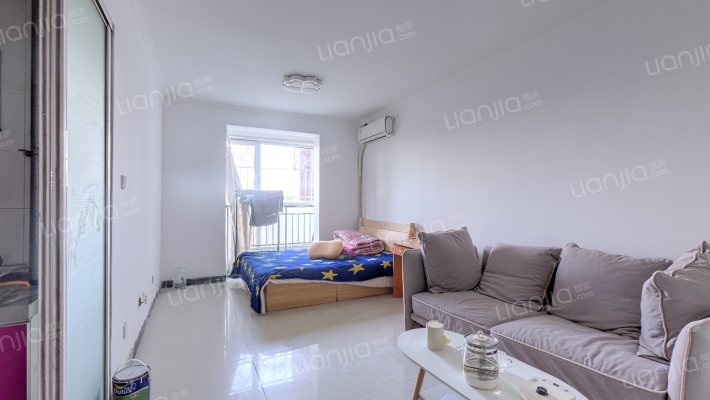 天保丽景一居 一层 家具家电新换的-卧室