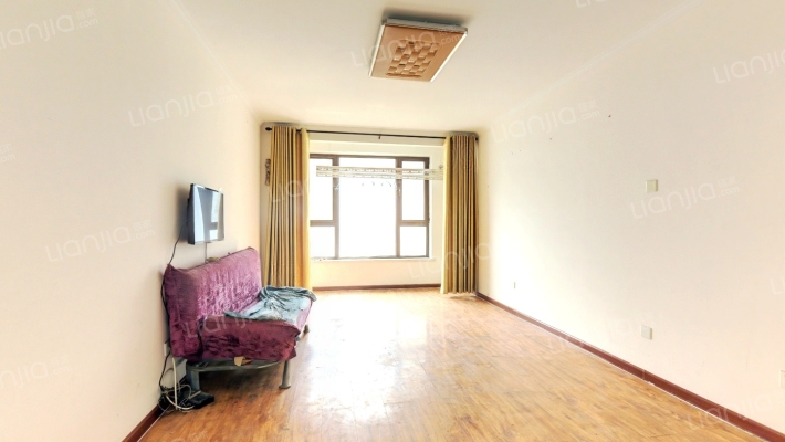 满二，简单装修，南北通透，中高楼层，采光充足-客厅