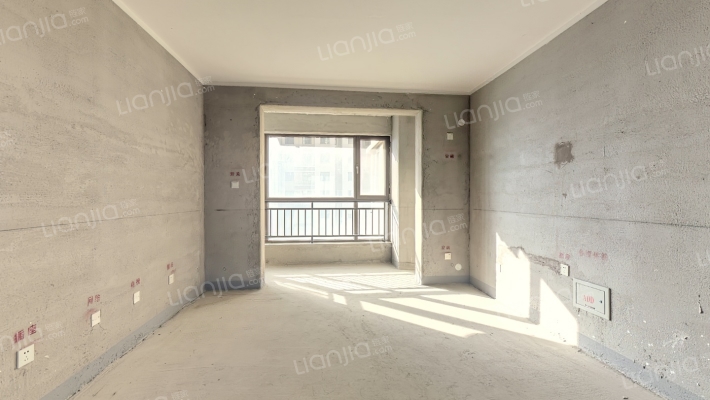 人车分流社区 保利物业 南北通透三居室 看房随时-客厅