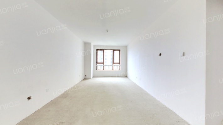 南北通透三居 F户型 毛坯 东边户 明卫 中间层-客厅