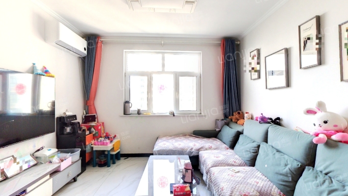 南北通透三居 中间楼层采光好 交通便利-客厅