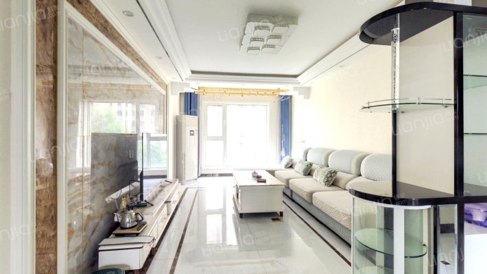 高铁新小区，环境好，中间楼层，采光视野好-客厅