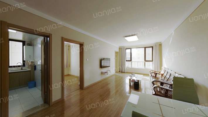 南向三居 精装 带地下车位 小卧无遮挡 中间层-客厅