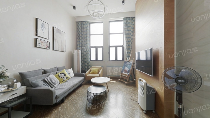 兆恒广场院外SOHO二手房实景图