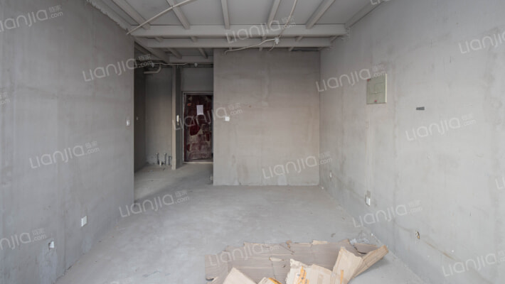 牛津花园 高铁直达北京 复式买一层得两层-客厅