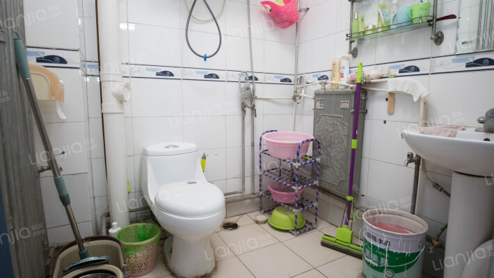 光明小区  大三居   位置好  采光好  通风好-卫生间