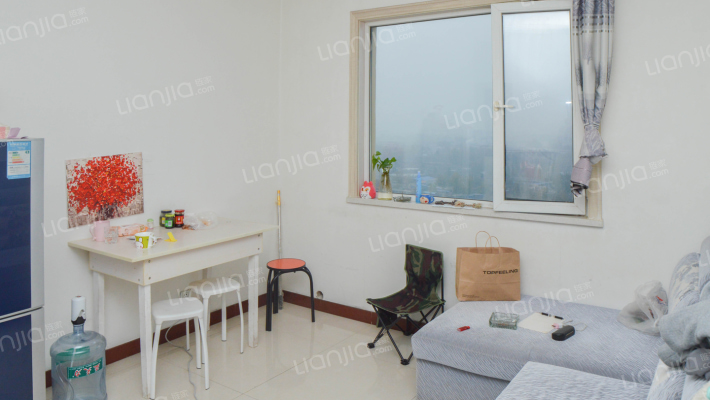 天保丽景 精装修 小两居 高楼层 采光好-客厅