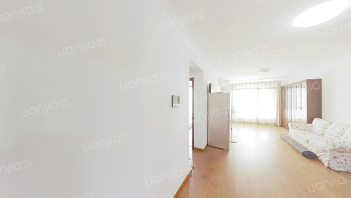 鸿坤理想湾B户型全南两居诚意出售,精装修-客厅