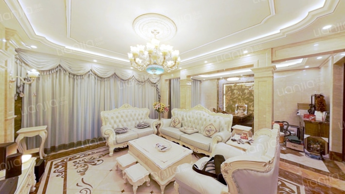 134平的大洋房 3居2卫  精装修 大产权-客厅