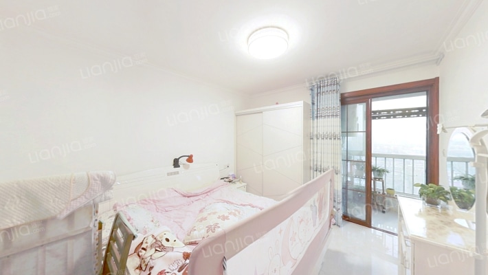 精装全南三居室 中间楼层 无挡 满两年 价还可以谈-卧室B