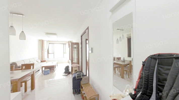 婚房装修 有房本 无抵押 随时签约-客厅